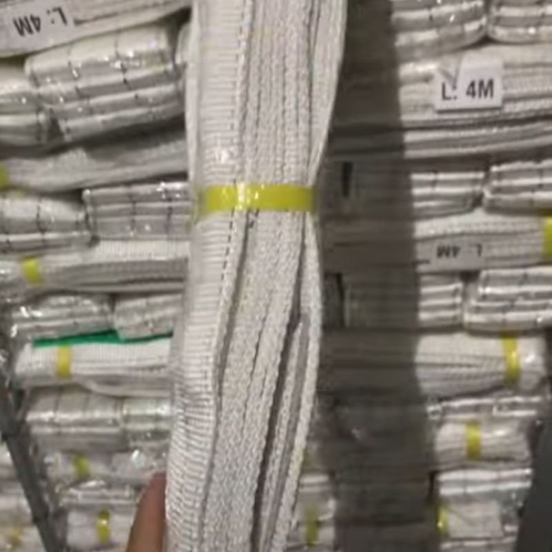 Dây cẩu trắng 5:1 - 10cm - 4 Tấn Dây cẩu trắng 5:1 - 10cm - 4 Tấn